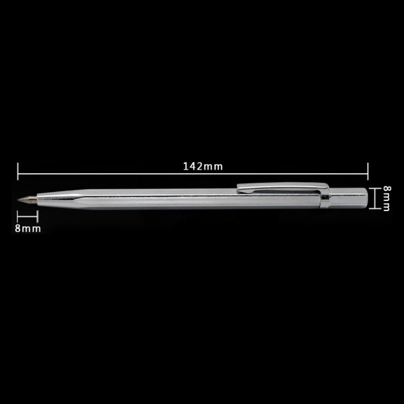 2x Tungsten Carbide Steel Scribing Pen Marker Metal