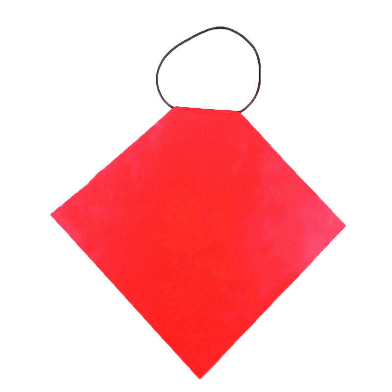 Hi-Vis Orange PVC Propeller Long Load Safety Flag Boat Marine Trailer