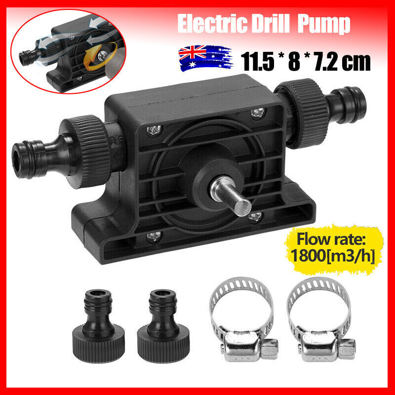 Self-Priming Electric Drill Water Oil Transfer Pump Portable 1 Pack