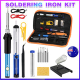 15IN1 Electric Soldering Iron Kit 60W Adjustable Temperature Tool Set