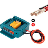 Makita 18V Battery Power Mount Connector Adapter Dock Holder Cable