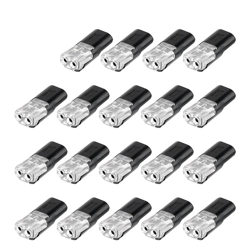 10PCS D2 Snap Wire Cable Connectors for Electrical Auto Use