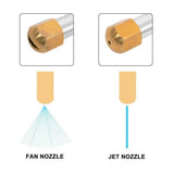 Hydro Jet Power Washer High Pressure Water Spray Gun Nozzle Wand Cleaner