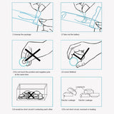 50PCS LR44 AG13 A76 Button Cell Batteries Tray Pack Battery