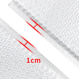 50pcs White Pearlescent Bubble Bags Shockproof Packing Envelope