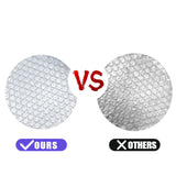 50pcs White Pearlescent Bubble Bags Shockproof Packing Envelope