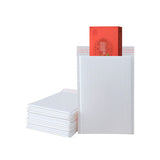 50pcs White Pearlescent Bubble Bags Shockproof Packing Envelope