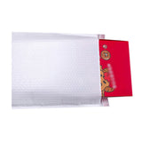 50pcs White Pearlescent Bubble Bags Shockproof Packing Envelope