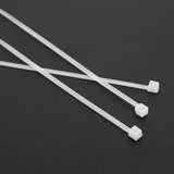 Cable Ties Nylon UV Stabilised 250-1000PCS White Clear Bulk