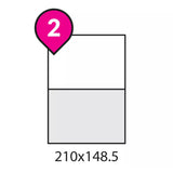 A4 Self Adhesive Sticker Paper Sheet Label for Laser Inkjet Print
