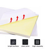 A4 Self Adhesive Sticker Paper Sheet Label for Laser Inkjet Print