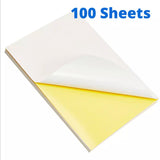 A4 Self Adhesive Sticker Paper Sheet Label for Laser Inkjet Print