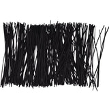 Metallic Twist Ties Plastic Cable Cord Reusable Wire Candy Bag