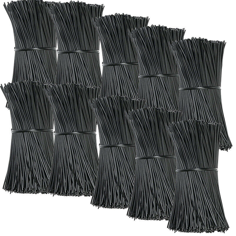 Metallic Twist Ties Plastic Cable Cord Reusable Wire Candy Bag