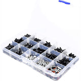 RC Car Screws Box Set 500PCS Repair Tool Kit HSP 110 DIY Accessories