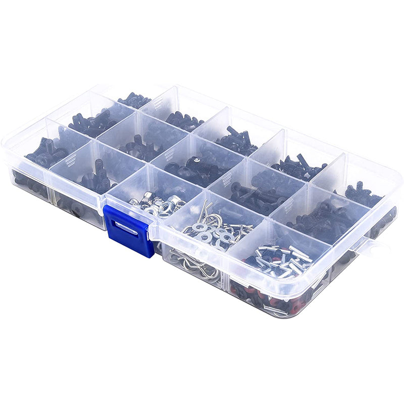 RC Car Screws Box Set 500PCS Repair Tool Kit HSP 110 DIY Accessories