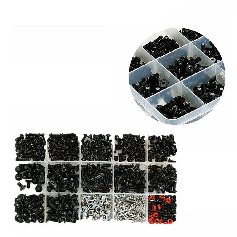 RC Car Screws Box Set 500PCS Repair Tool Kit HSP 110 DIY Accessories