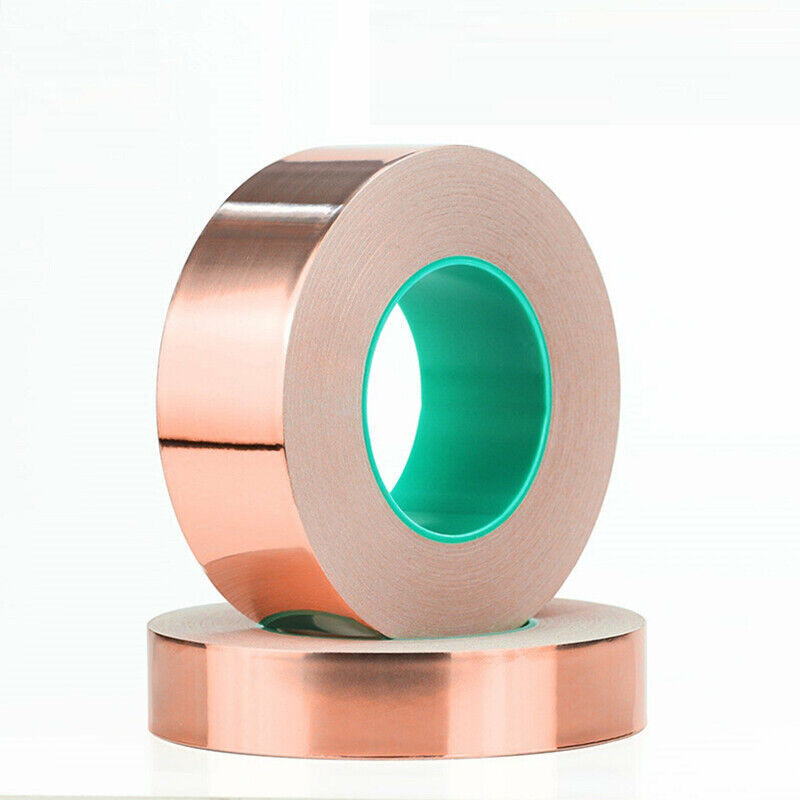 Double-Sided Copper Foil Tape 10M x 50MM EMI Shielding Conductive