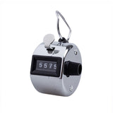 4 Digit Hand Tally Counter Manual Clicker Metal