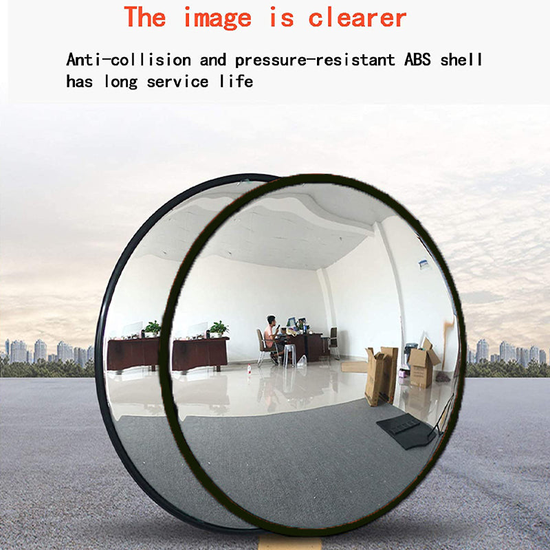 30cm Round Convex Safety Mirror Blind Spot Traffic Warehouse