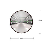 30cm Round Convex Safety Mirror Blind Spot Traffic Warehouse