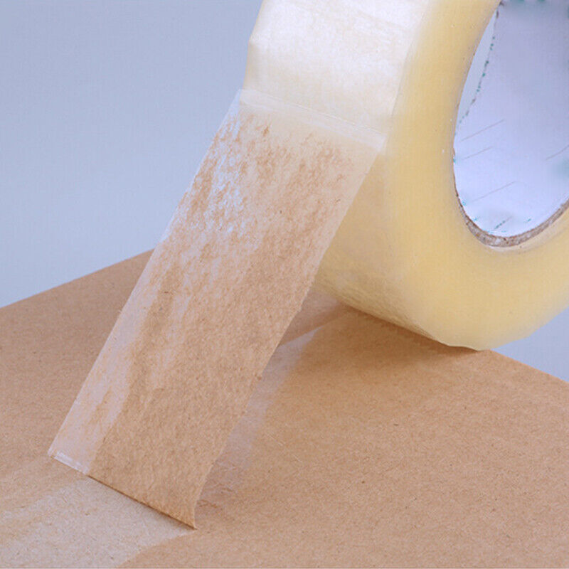 Packing Tape 48mm 100m Clear Sealing 6/48 Rolls Bulk