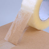 Packing Tape 48mm 100m Clear Sealing 6/48 Rolls Bulk