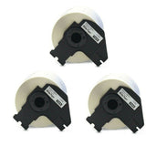 8 Rolls Brother DK-11202 White Labels 62x100mm Compatible