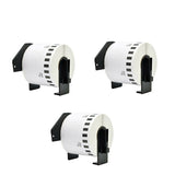 8 Rolls Brother DK-11202 White Labels 62x100mm Compatible