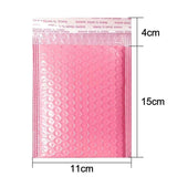 Pink Poly Bubble Mailer Padded Envelopes 50PCS 4 Sizes