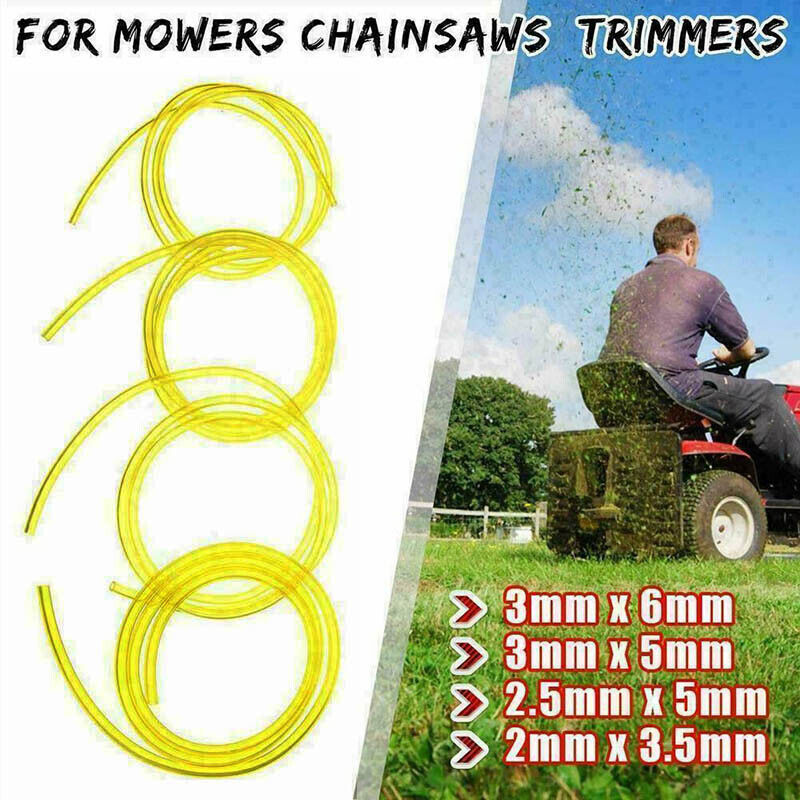 4Pcs Petrol Fuel Line Hose Set for Strimmers Trimmers Chainsaws