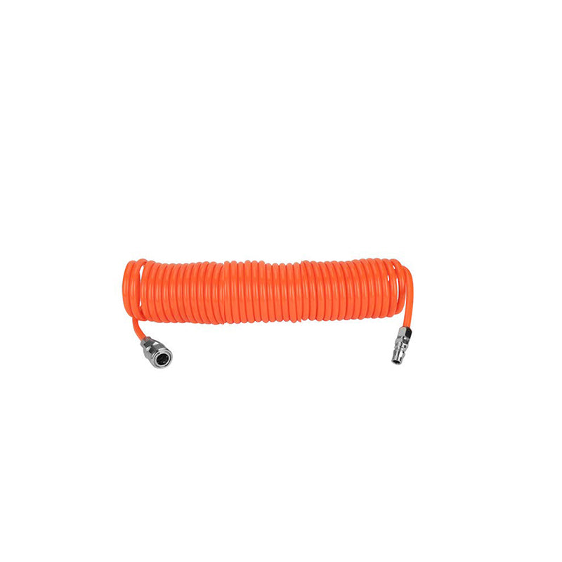 6m Coil Air Compressor Hose PU with Nitto Fittings