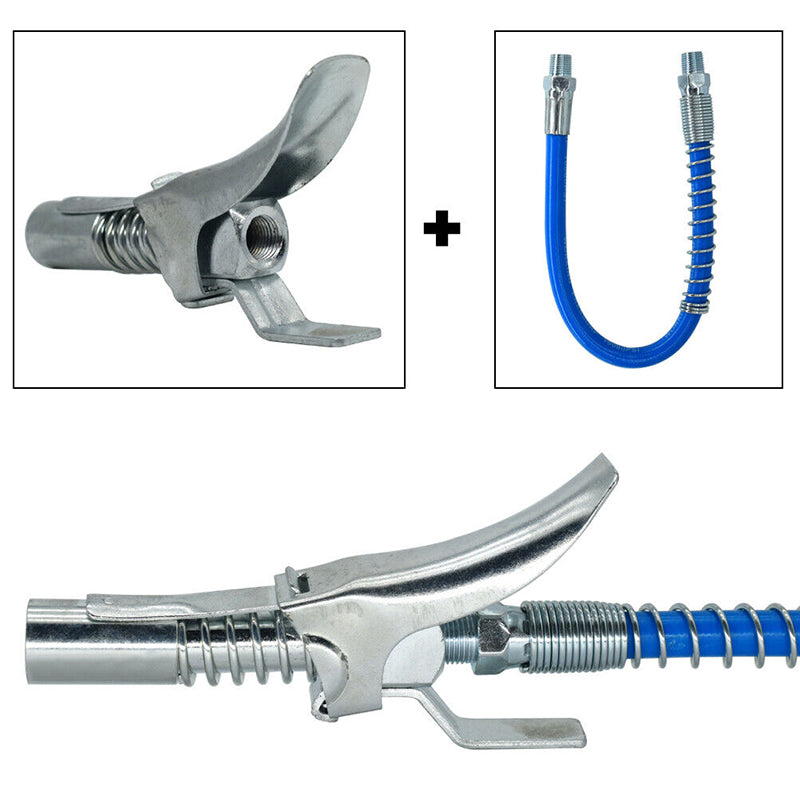 1/8" NPT Grease Gun Coupler Quick Release Lock On Car Tool