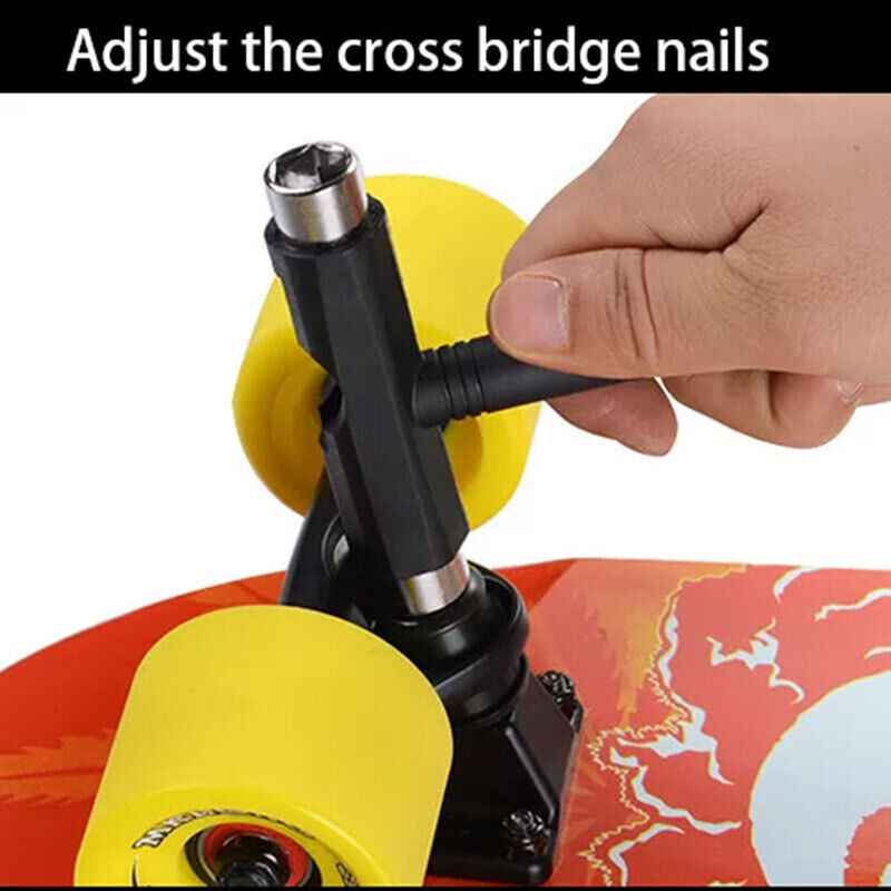 Roller Spanner T-Type Skate Tool Mini Skateboard Longboard Wrench