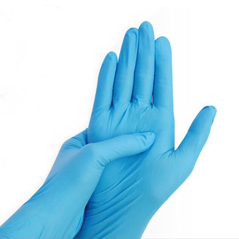 100PCS Thick Nitrile Gloves Industrial Warehouse Handling Oil Resistant