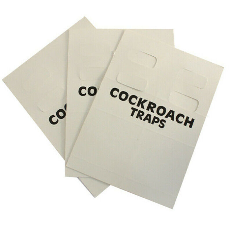 Cockroach Sticky Glue Traps 18pcs / 3 Pack for Pest Control