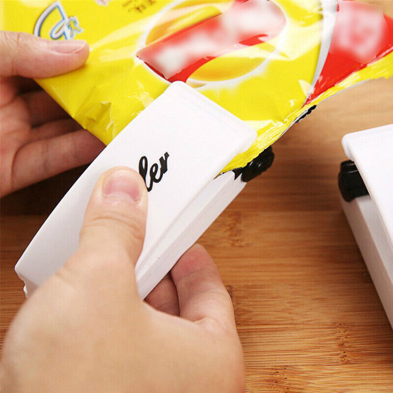 Mini Portable Heat Sealer Plastic Food Bag Sealing Machine Tool