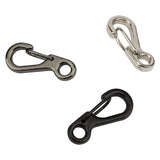10/20PCS Mini Alloy Carabiner Keychain Snap Spring Clips