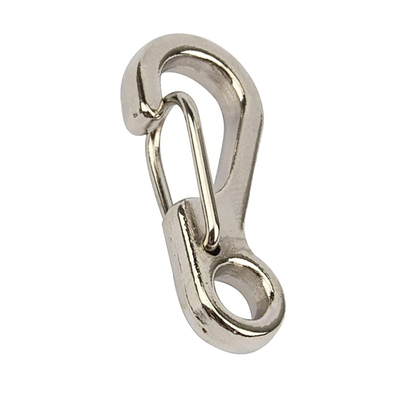 10/20PCS Mini Alloy Carabiner Keychain Snap Spring Clips