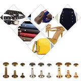 Leather Rivets Tool Kit 484PCS Double Cap Studs Set DIY