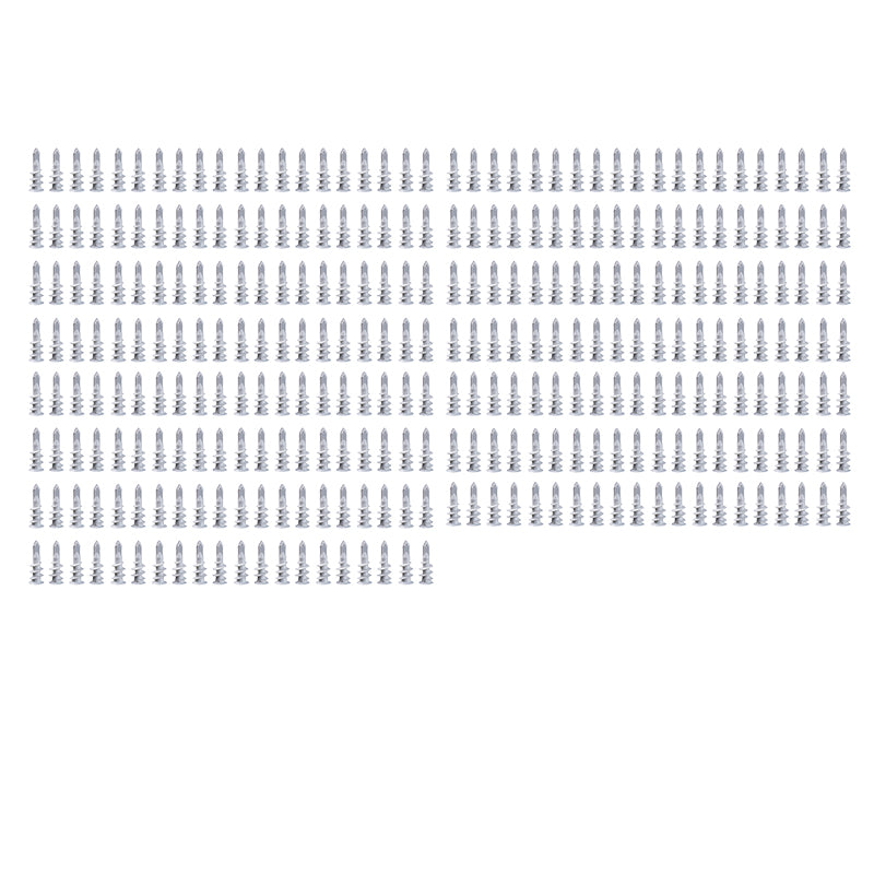 500PCS Nylon Wall Anchors Screws 13x42mm for Plasterboard