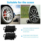 4PCS Heavy Duty Wheel Chock Car Trailer Boat Caravan Stops