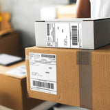 3 Rolls 4x6 Direct Thermal Shipping Labels 100x150mm Warehouse Use