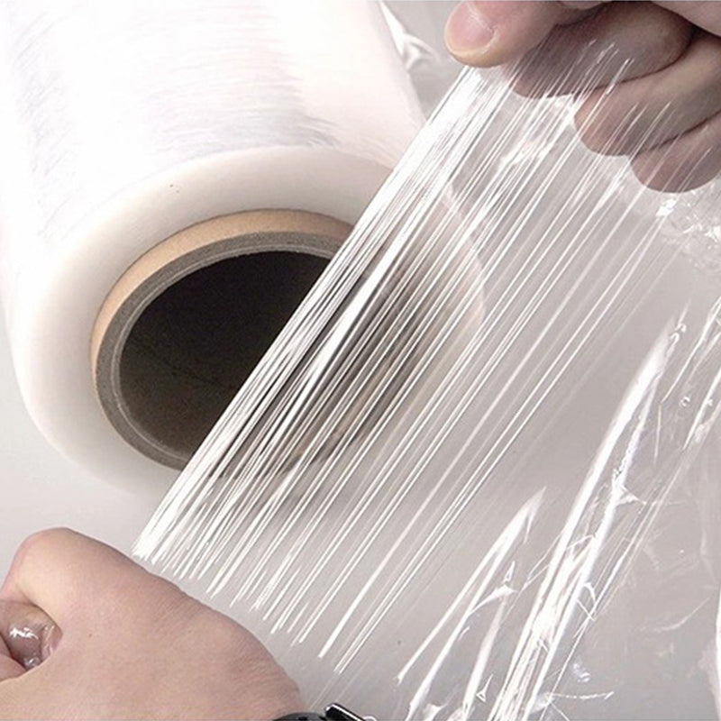 Stretch Film Clear Pallet Shrink Wrap 500mm 400m 20um 1 Roll