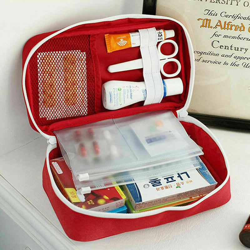 Portable Emergency First Aid Kit Storage Bag for Camping Warehouse