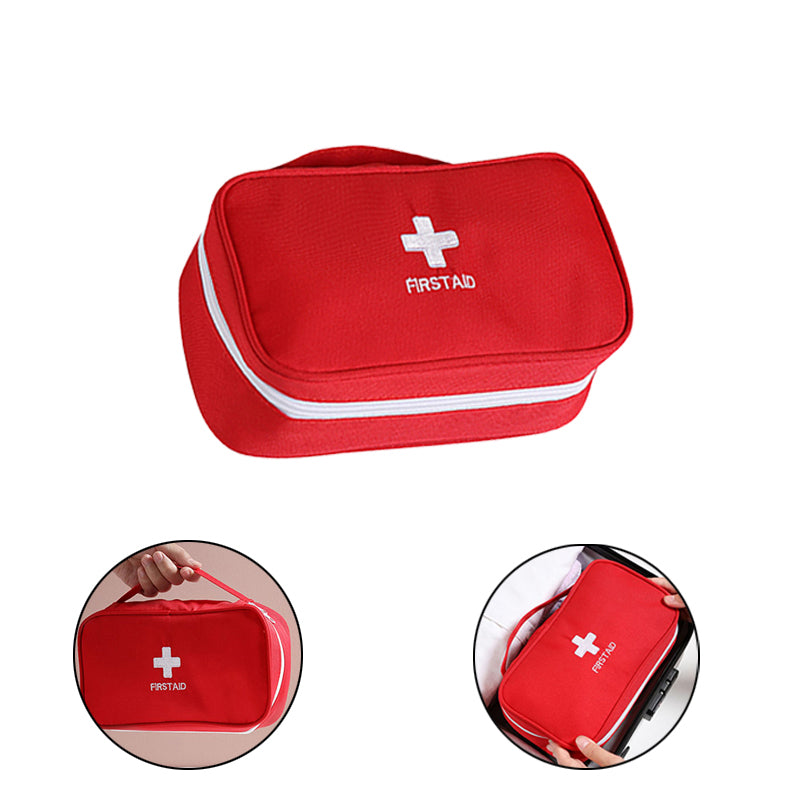 Portable Emergency First Aid Kit Storage Bag for Camping Warehouse