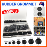400PCS Auto Rubber Grommet Assortment Kit 7 Sizes Fastener