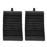2PCS Tough PP Hard Plastic Wheel Chock Stopper Car Trailer Boat Caravan