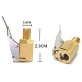 2PCS 8MM Car Tyre Wheel Air Chuck Inflator Pump Valve Adapter