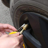 2PCS 8MM Car Tyre Wheel Air Chuck Inflator Pump Valve Adapter